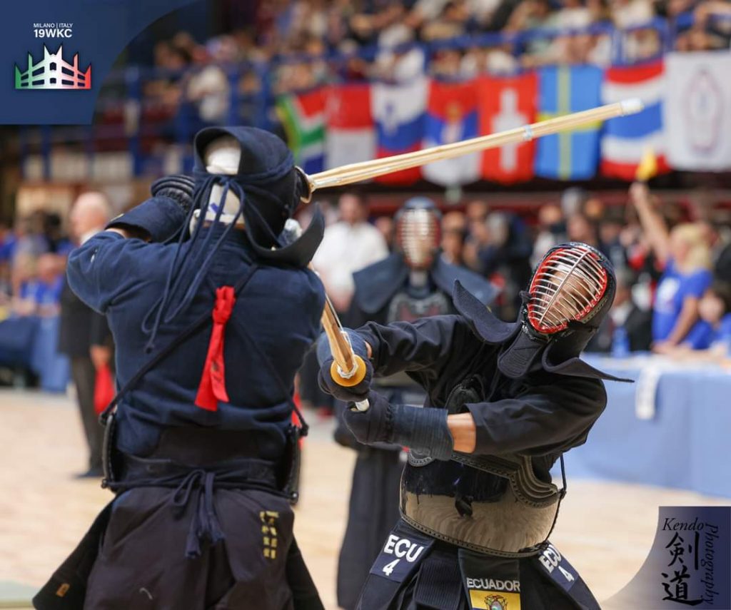 Participación de la Selección Ecuatoriana de Kendo en la edición 19 del Campeonato Mundial de Milán - Italia 2024