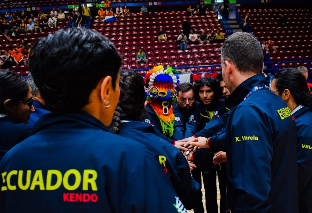 Participación de la Selección Ecuatoriana de Kendo en la edición 19 del Campeonato Mundial de Milán - Italia 2024